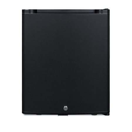 Summit 16 Inch Wide 0.7 Cu. Ft. Compact Refrigerator with Locking Door Black