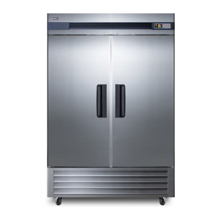 Summit 56 Inch Wide 49 Cu. Ft. Reach-In Commercial Freezer with Temperature Alarm Stainless Steel