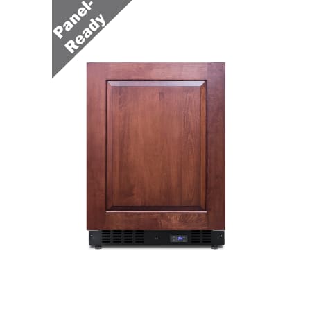 Summit 24 Inch Wide 4.72 Cu. Ft. Built-In / Free Standing Panel Ready Upright Compact Freezer with Temperature Memory Function Panel Ready