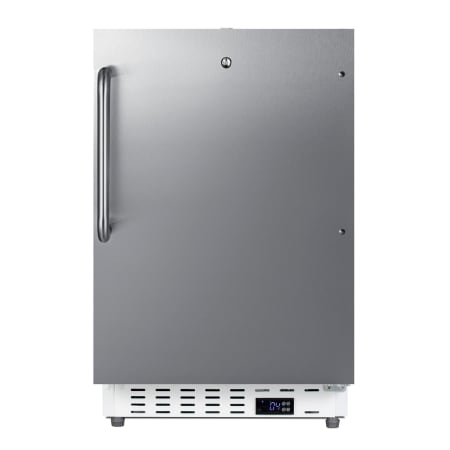 Stainless Steel / White