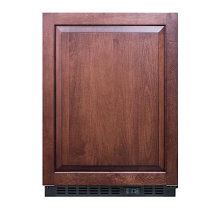 Summit 24 Inch Wide 4.88 Cu. Ft. Panel Ready Compact Freezerless Refrigerator with Keyed Lock Panel-Ready