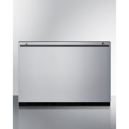 Summit 24 Inch Wide 2 Cu. Ft. Refrigerator Drawer with Child Lock and Digital Thermostat Stainless Steel