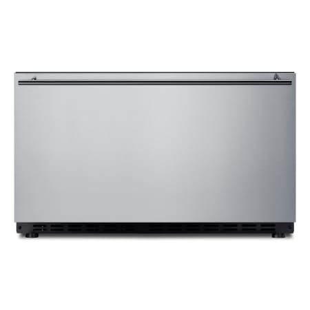 Summit 30 Inch Wide 2.5 Cu. Ft. Refrigerator Drawer with Temporary Memory Function and Child Lock Stainless Steel