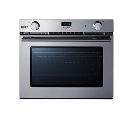 Summit 27 Inch Wide 3 Cu. Ft. Single Wall Oven Stainless Steel