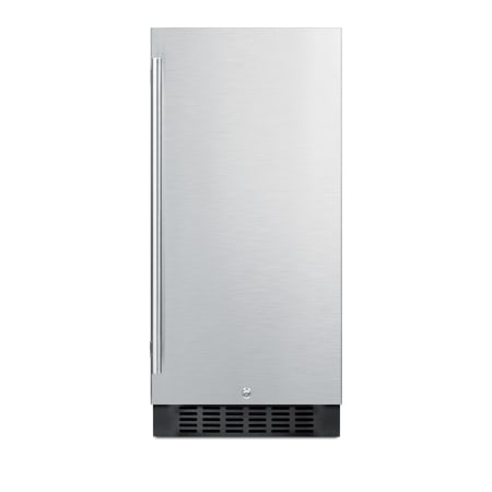 Summit 15 Inch Wide 3 Cu. Ft. Compact Freezerless Refrigerator with Sabbath Mode Stainless Steel
