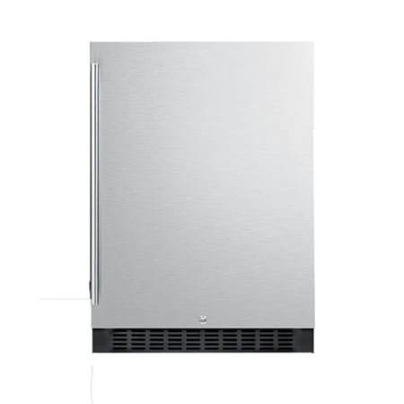 Summit 4.6 Cu. Ft. Built-In Outdoor Refrigerator Stainless Steel