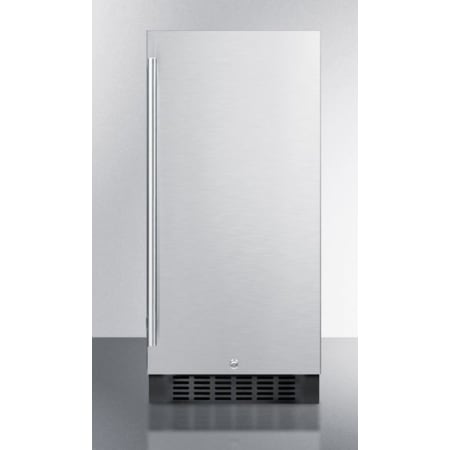 Summit 15" Built-In All Refrigerator Stainless Steel