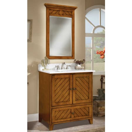 Vanity pictured is BH3021D (30" x 21")