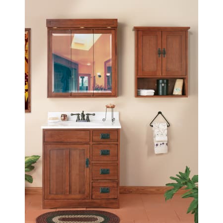 Vanity pictured is FR3021D (30" x 21")