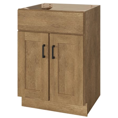 Sunny Wood Daley 24" Single Free Standing Vanity Cabinet Only - Less Vanity Top Designer Natural