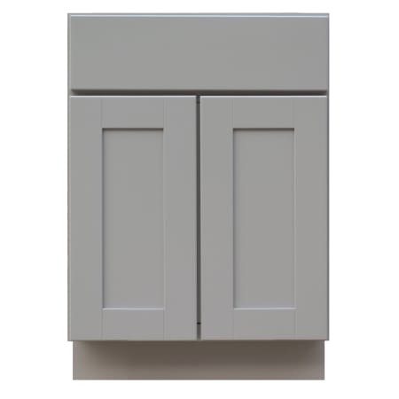 Sunny Wood Grayson 24" Wide Double Door Base Cabinet with Dovetail Drawer and Full Extension Soft Close Slides Dove Gray