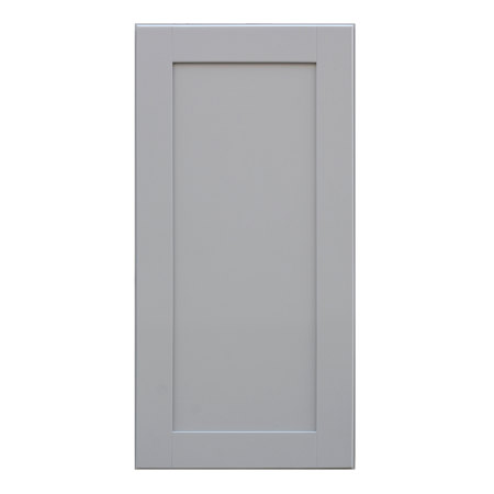 Sunny Wood Grayson 18" Wide x 36" High Single Door Wall Cabinet with Soft Close Hinges Dove Gray