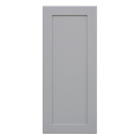 Sunny Wood Grayson 18" Wide x 42" High Single Door Wall Cabinet with Soft Close Hinges Dove Gray
