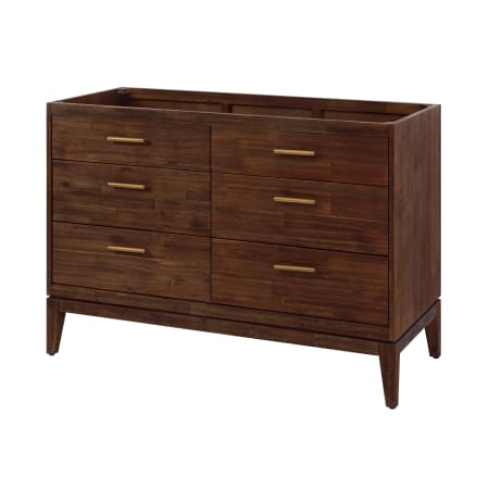 Sunny Wood Perry 48" Free Standing Hardwood Vanity Cabinet Only - Less Vanity Top Amber