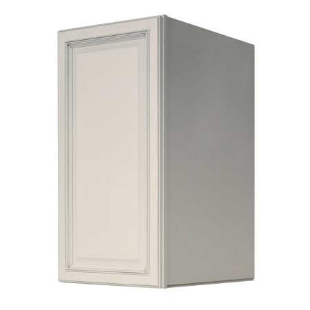 Sunny Wood Riley 18" Wide x 36" High Single Door Pantry Cabinet with 2 Shelves White