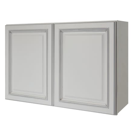 Sunny Wood Riley 36" Wide x 24" High Double Door Bridge Cabinet White