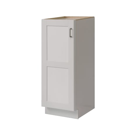 Sunny Wood Shaker Hill 18" Wide Wood Free Standing Bathroom Linen Tower Bottom Designer White