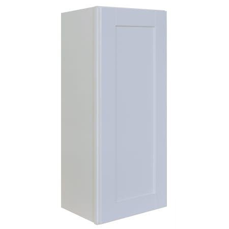 Sunny Wood Shaker Hill 15" Wide x 36" Tall Single Door Wall Cabinet Designer White