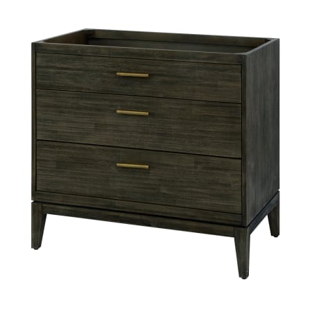 Sunny Wood Tyler 36" Free Standing Hardwood Vanity Cabinet Only - Less Vanity Top Dark Pearl