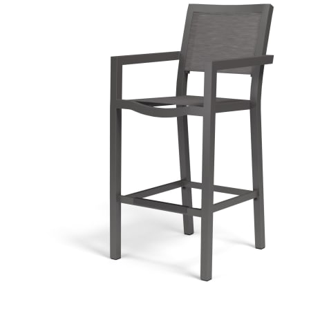 Sunset West Vegas 25" Wide Aluminum Framed Outdoor Bar Stool Graphite