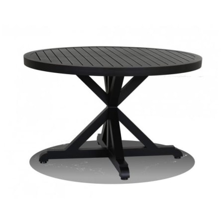 Sunset West Monterey 48" Diameter Aluminum Outdoor Dining Table Copper