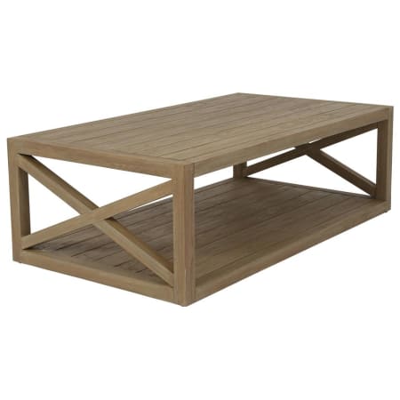 Sunset West Coastal Teak 33" Wide Teak Outdoor Coffee Table Teak