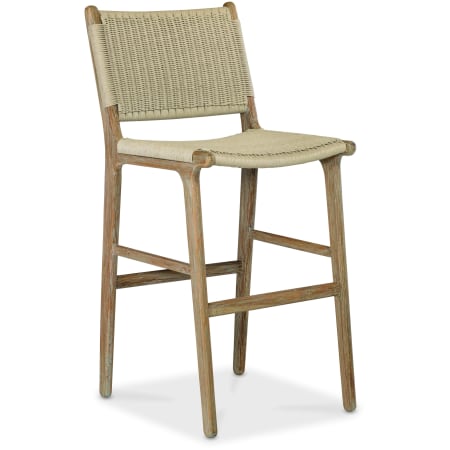 Sunset West Sedona 24" Wide Teak Framed Outdoor Bar Stool Teak