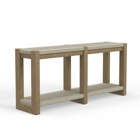 Sunset West Sedona 72" Wide Teak Outdoor Accent Table Teak