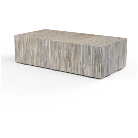 Sunset West Bazaar 60" Wide Concrete Outdoor Coffee Table Wood