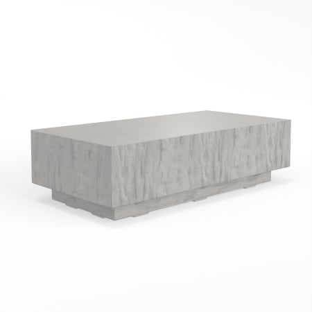 Sunset West Bazaar 60" Wide Concrete Outdoor Coffee Table Stone