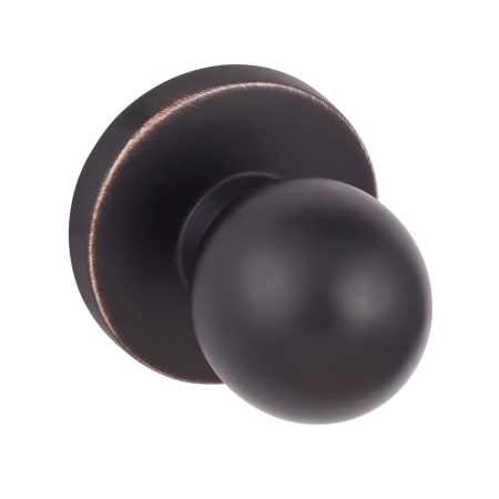 Sure-Loc Round Knob Single Door Pull for Bifolding Doors Vintage Bronze