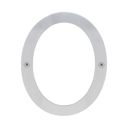 Sure-Loc 6 Inch Tall Address House Number '0' Satin Stainless