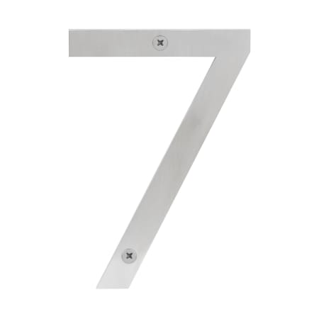 Sure-Loc 6 Inch Tall Address House Number '7' Satin Stainless