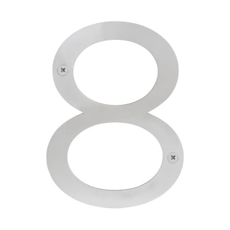 Sure-Loc 6 Inch Tall Address House Number '8' Satin Stainless