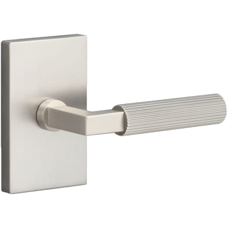 Sure-Loc Levanto Passage Door Lever Set with Rectangle Rose Satin Nickel