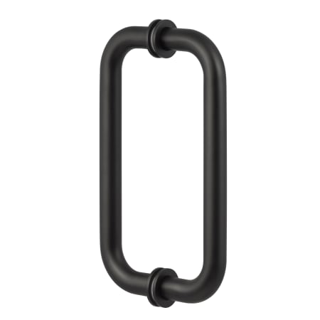 Sure-Loc C Shape 8" Center to Center Back to Back Shower Door Handle Pull Set Flat Black