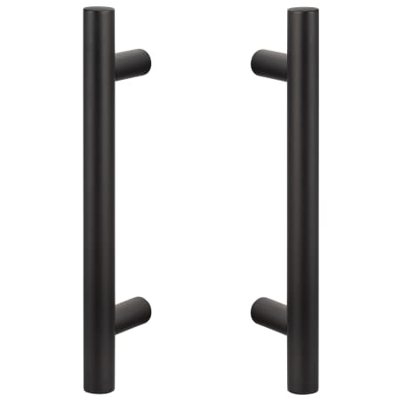 Sure-Loc Ladder 8" Center to Center Back to Back Door Handle Pull Set Flat Black