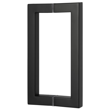 Sure-Loc Square 8" Center to Center Back to Back Shower Door Handle Pull Set Flat Black