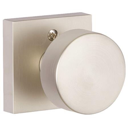 Sure-Loc Zurich Non-Turning One-Sided Dummy Door Knob with Square Rose Satin Nickel