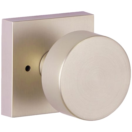Sure-Loc Zurich Privacy Door Knob Set with Square Rose Satin Nickel