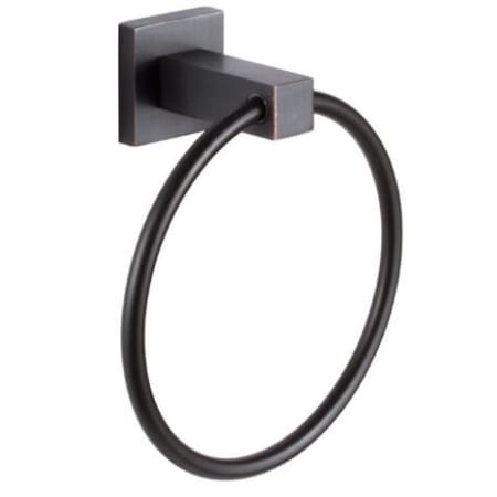 Sure-Loc Baden 7" Wall Mounted Towel Ring Flat Black
