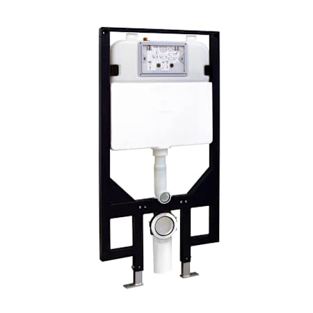 Swiss Madison Cadre 1.6 GPF Dual Flush Toilet Tank Only with Push Button Flush White