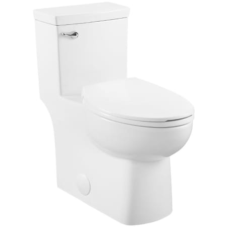 Swiss Madison Classe 1.28 GPF One Piece Elongated Toilet with Actuator Plate Flush - Seat Included