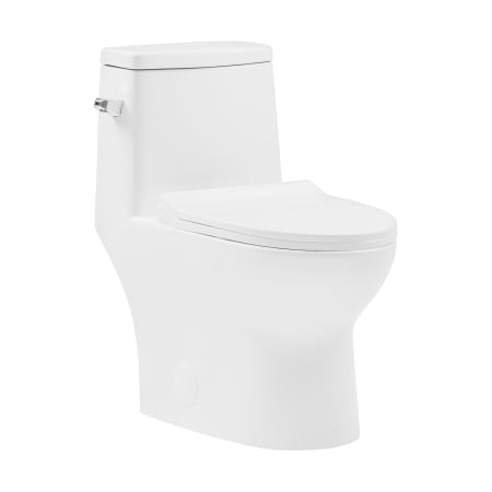 Swiss Madison Ivy 1.28 GPF One Piece Elongated Toilet with Left Hand Lever - Seat Included