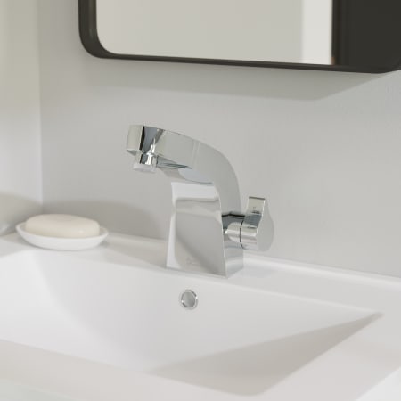 Swiss Madison Virage 1.2 GPM Single Hole Bathroom Faucet Chrome