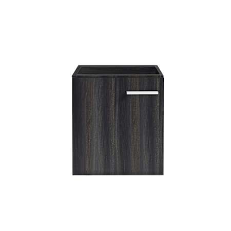 Swiss Madison Colmer 18" Single Wall Mounted Vanity Cabinet Only - Less Vanity Top Black Walnut