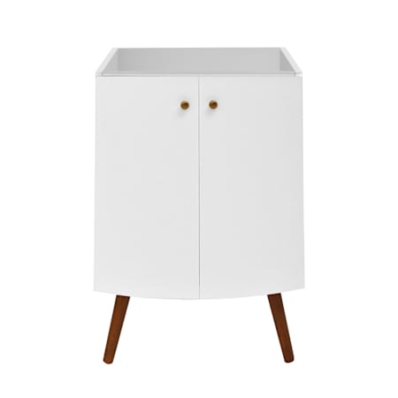 Swiss Madison Manoir 24" Single Free Standing Vanity Cabinet Only - Less Vanity Top White