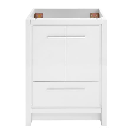 Swiss Madison Virage 24" Single Free Standing Vanity Cabinet Only - Less Vanity Top Glossy White
