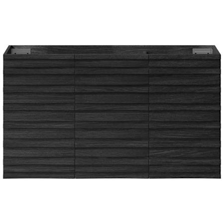 Swiss Madison Cascade 36" Single Wall Mounted Vanity Cabinet Only - Less Vanity Top Black Oak