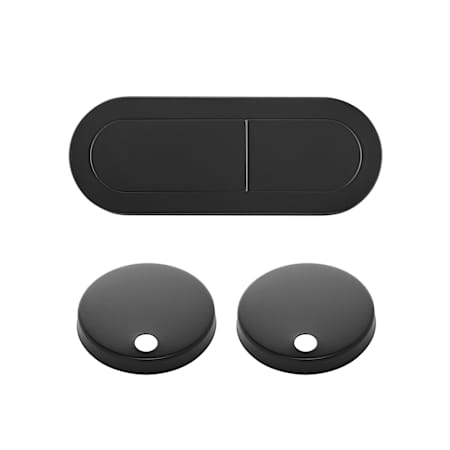 Swiss Madison Colored Toilet Hardware with Dual Flush Push Button Black